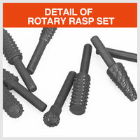 Thumbnail for 10Pc Rotary Bits Set Router Drill Bit Burr Wood Rasp File Drill Bits Wood Timber