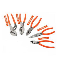 Thumbnail for 5Pc Pliers Set Diagonal Linesman Long Nose Groove Joint Slip Joint Pliers