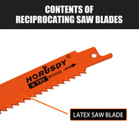 Thumbnail for 10Pc Reciprocating Saw Blades Set For Wood Metal Timber Demolition Cutting Tool