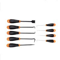 Thumbnail for 9pc Hook and Pick Tool Set Scraper ,Large Full & Small Mini Size Non-slip Handle