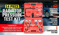 Thumbnail for Universal Cooling System Radiator Pressure Tester Gasket Test Kit Leak Detector