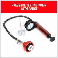 Thumbnail for Universal Cooling System Radiator Pressure Tester Gasket Test Kit Leak Detector