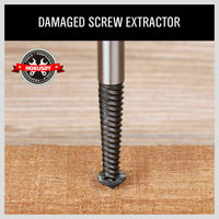 Thumbnail for New 6Pc Damaged Screw Extractor Ezy Set Easy Out Broken Screw Bolt Remover Kit