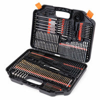 Thumbnail for 246Pc Combination Drill Bits Set Wood Hole Saw Metal Cement Screwdriver Drilling