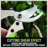 Thumbnail for Bypass Pruning Shears Cutter Home Gardening Plant Scissor Branch Tool With Lock