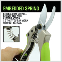 Thumbnail for Bypass Pruning Shears Cutter Home Gardening Plant Scissor Branch Tool With Lock