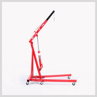 Thumbnail for 2-Ton Hydraulic Engine Crane Foldable Hoist Stand for Mobile Garage Lifting- Workshop Essential