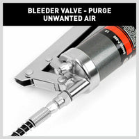 Thumbnail for Heavy Duty 600cc Manual Grease Gun Flexible Hose Coupler 10000PSI Oiling Tools