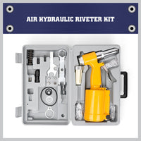 Thumbnail for Air Hydraulic Pop Rivet Gun Pneumatic Riveter Industrial 4-Size Set With Case