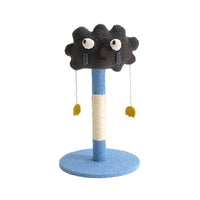 Thumbnail for Cute emoticon cat scratching post toy cat tree