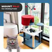 Thumbnail for Pet Cat Tree Scratching Post House Furniture Toys