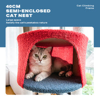 Thumbnail for Pet Cat Tree Scratching Post House Furniture Toys