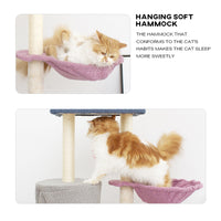 Thumbnail for Cat Tree Tower Scratching Post  House Bed