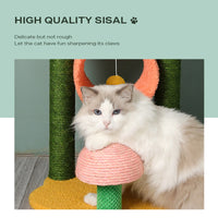 Thumbnail for Sun flower cat climbing frame cat scratching post toy