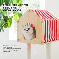 Thumbnail for Farm cat climbing frame cat litter cat scratching post cat tree