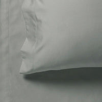 Thumbnail for 1000TC Ultra Soft Fitted Sheet & 2 Pillowcases Set - Double Size Bed - Grey