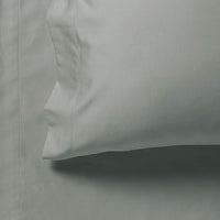 Thumbnail for 1000TC Ultra Soft Double Size Bed Grey Flat & Fitted Sheet Set