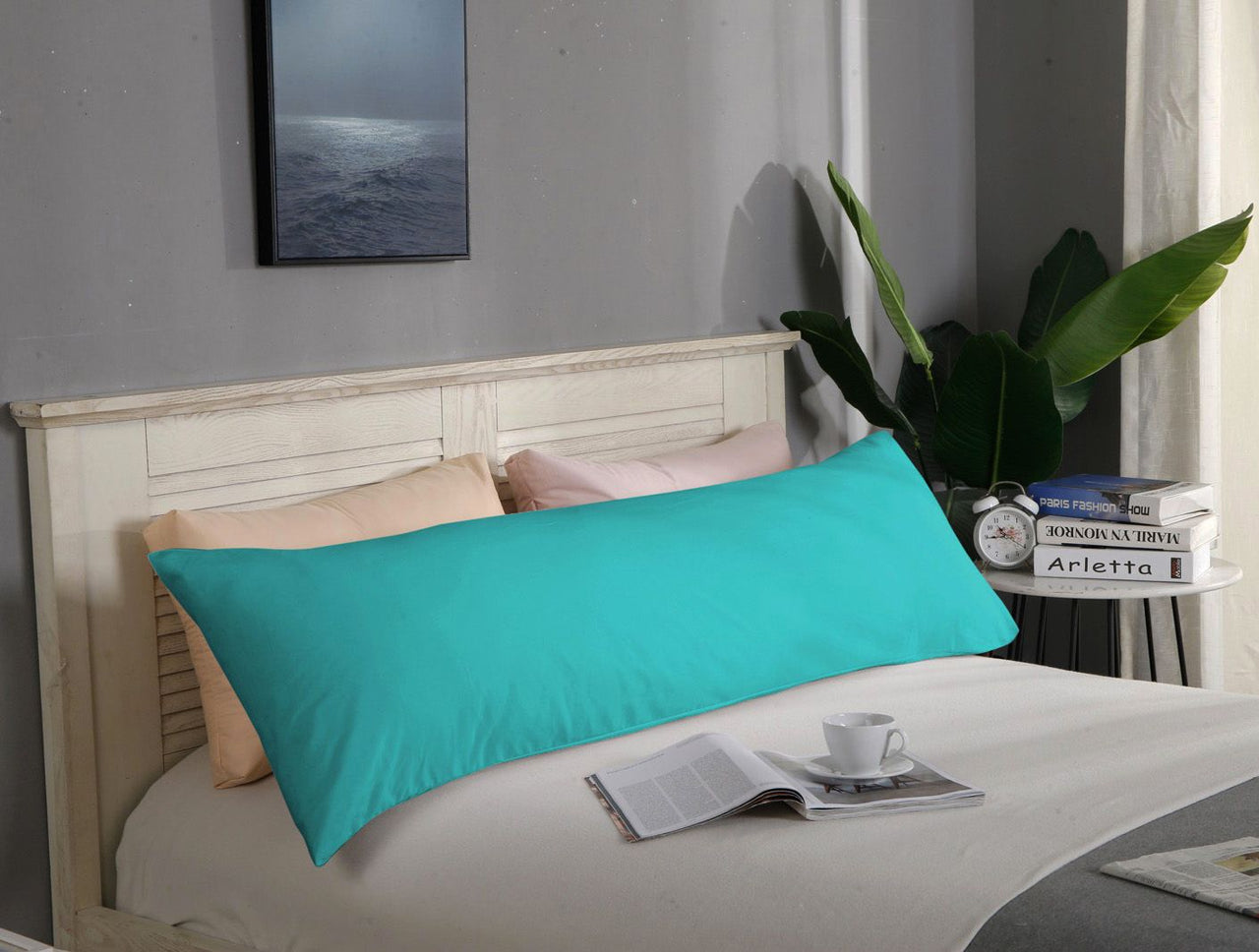 1000TC Premium Ultra Soft Body Pillowcase - Teal