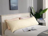 Thumbnail for 1000TC Premium Ultra Soft Body Pillowcase - Yellow Cream