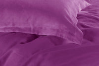 Thumbnail for 1000TC Double Size Tailored Purple Duvet/Doona/Quilt Cover Set