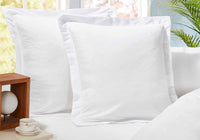 Thumbnail for 1000TC Premium Ultra Soft European Pillowcases 2-Pack White