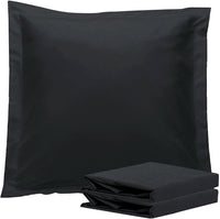 Thumbnail for 1000TC Premium Ultra Soft European Pillowcases 2-Pack Black