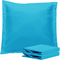 Thumbnail for 1000TC Premium Ultra Soft European Pillowcases 2-Pack Light Blue