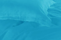 Thumbnail for 1000TC Tailored King Size Light Blue Duvet Doona Quilt Cover Set