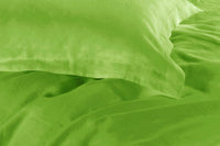 Thumbnail for 1000TC Tailored King Single Size Green Duvet Doona Quilt Cover Set