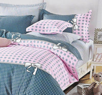 Thumbnail for Pink Dots Double Size Bed Quilt/Doona/Duvet Doona Duvet Cover Set