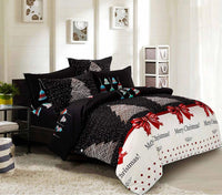 Thumbnail for Merry King Size Christmas Quilt/Doona/Duvet Cover Set