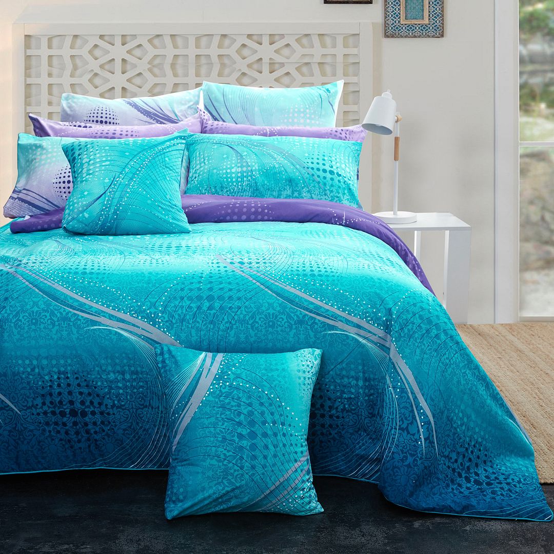 Vitara Single Size Quilt/Doona/Duvet Cover Set