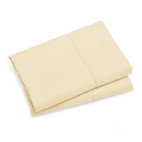 Thumbnail for 1000TC Premium Ultra Soft Queen size Pillowcases 2-Pack - Yellow Cream