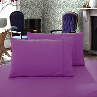 Thumbnail for 1000TC Premium Ultra Soft Standrad size Pillowcases 2-Pack - Purple