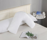 Thumbnail for 1000TC Premium Ultra Soft V SHAPE Pillowcase - White