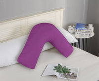 Thumbnail for 1000TC Premium Ultra Soft V SHAPE Pillowcase - Purple