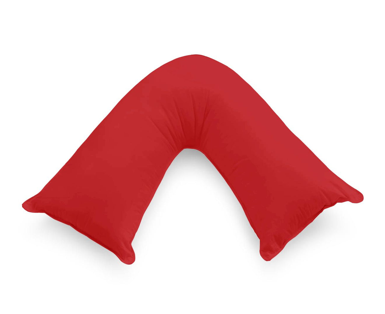 1000TC Premium Ultra Soft V SHAPE Pillowcase - Red