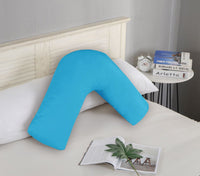 Thumbnail for 1000TC Premium Ultra Soft V SHAPE Pillowcase - Light Blue