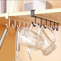 Thumbnail for Under Cabinet Hanger 6 Hooks