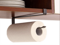 Thumbnail for Paper Roll Holder Under Cabinet Black