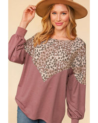 Thumbnail for Azura Exchange Animal Print Patchwork Top - L