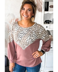 Thumbnail for Azura Exchange Animal Print Patchwork Top - M