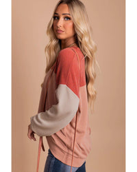 Thumbnail for Azura Exchange Long Sleeve Ribbed Loose Top - 2XL