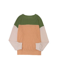 Thumbnail for Azura Exchange Color Block Ribbed Long Sleeve Top - L