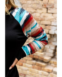 Thumbnail for Azura Exchange Tribal Sleeve Top - S