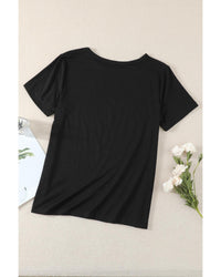 Thumbnail for Azura Exchange Mixed Cotton Crew Neck T-Shirt with Holes - L