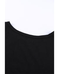 Thumbnail for Azura Exchange Mixed Cotton Crew Neck T-Shirt with Holes - L