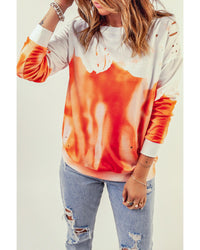 Thumbnail for Azura Exchange Oversized Tie-dye Print Sweatshirt - L