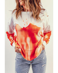 Thumbnail for Azura Exchange Oversized Tie-dye Print Sweatshirt - L