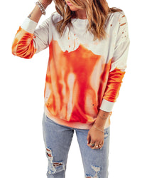 Thumbnail for Azura Exchange Oversized Tie-dye Print Sweatshirt - L